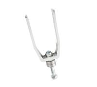 EIMSOAH Horquilla Delantera para Silla de Ruedas, Piezas de Repuesto de Horquilla de Rueda Delantera de Alta Sensibilidad, Aleación de Aluminio, para Neumáticos de Silla de Ruedas de 7