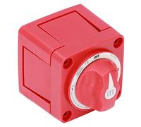 EIMSOAH Interruptor de BateríA de 300 A, Aislador de Corte de Desconexión de Alimentación de Circuito Dual de 3 Posiciones con Actuador e IP66, para Remolque de Camión, Barco Marino, RV