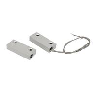 EIMSOAH Interruptor de Láminas Magnético Sensor de Contacto NC Fuerte de Aleación de Zinc Duradero para Garaje 100 V, Sistemas de Alarma