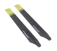 EIMSOAH Juego de Cuchillas de Repuesto de Hélice de Helicóptero RC de Plástico Duradero para Fly Wing FW200, 2 Piezas de Hélice sin Colisión para un Vuelo Seguro y Estable (#2)