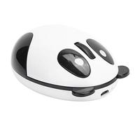 EIMSOAH Lindos Ratones de Computadora con Forma de Panda, Mouse óptico para Juegos de 2,4 GHz con Cable USB, Mouse óptico de Computadora Panda para Win,OS X,Linux,Andriod,iOS