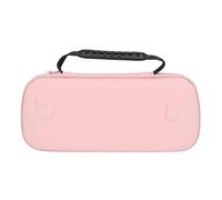 EIMSOAH Llevar Estuche Duro, Carcasa Portátil de Concha de Peso Ligero con Bolsillos para Rog Aliado 2023 RC71L Caso de Transporte de Carcasa Dura para Rog Ally X 2024 RC72LA para Claw (Rosa)