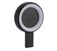 EIMSOAH Luz de Relleno LED con 3 Modos de Color Alto Brillo Ajustable para Teléfonos Tabletas Compacto y Liviano para Viajes Al Aire Libre