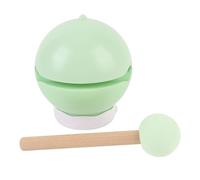 EIMSOAH Luz Nocturna de Ballena, Adorable Lámpara Ambiental de de Madera para Decoración de Dormitorio y Sala de Estar, Luz Nocturna Recargable de Madera de Haya (Verde)