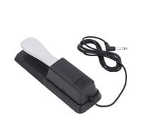 EIMSOAH Pedal de Sostenido Interruptor de Polaridad Duradero Sintetizador MIDI para Teclado Electrónico Accesorios para Piano, Plástico y Metal para Estudio y Carretera