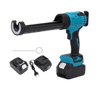 EIMSOAH Pistolas de Calafateo de Litio, 6 Velocidades Ajustables, Batería Recargable de 3000 MAh, Pistolas de Calafateo Eléctricas con Luz LED, para Sellador de Llenado de Sellador de 10 (Enchufe