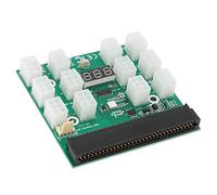 EIMSOAH Placa Adaptadora Tarjeta Adaptadora Conveniente Placa de Fuente de Alimentación Gráfica de 12 V para de Minería, Plástico