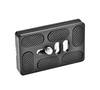 EIMSOAH Placa de Liberación Rápida de Alta Resistencia para Cámara SLR con Cabezal Esférico, Compatible con Trípode monopié Arca Benro, Material de Aleación Negro PU40 para Fotógrafos (PU60)