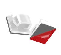 EIMSOAH Portacables Autoadhesivo Multiusos, Enrollador de Cables para Escritorio, Almacenamiento de Desorden de Cables, Material Duradero PA66 (#4)