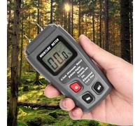 EIMSOAH Probador de Humedad Digital LCD, Higrómetro, Detector de Humedad para Entusiastas de la Carpintería, Detector de, Batería de 9V No Incluida