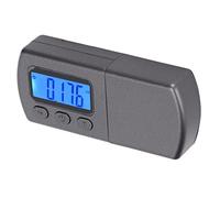 EIMSOAH Retroiluminación LCD Azul para Tocadiscos MM/MC/MI Acero Inoxidable Gris Oscuro Ajuste Preciso Alta Aplicabilidad Tocadiscos Stylus Force Scale Gauge