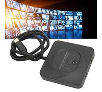 EIMSOAH Selector de Interruptor USB C HD 8K 60 Hz, Carga Rápida, Indicador de Encendido, Divisor Plug and Play de Salida 2 en 1 para PC, con Interruptor de un Botón, para Escáner de