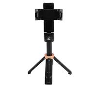 EIMSOAH Selfie Stick en Miniatura, Viaje Universal Portátil 360 Grados Rotación Selfie Stick, Piso Quadrupod Mini Selfie Stick Trípode para Grabación de Video y Vlogging