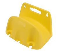 EIMSOAH Soporte de Carrete de Tubería de Agua Soporte de Carga Fuerte para Riego de Jardines, Lavado de Autos, Limpieza de Paredes Colgador de Tuberías de Agua ABS Ecológico para el Hogar (Amarillo)