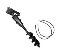 EIMSOAH Taladro de Barrena para Maquinaria Pesada de 200 Mm, Taladro en Espiral Hidráulico de Acero Al Manganeso para Excavadora Compacta, Excavación de Agujeros y Pilotes de