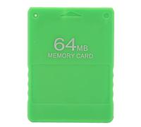EIMSOAH Tarjeta de Memoria, Tarjeta de Datos de Juegos Externa de Alta Velocidad de 64 MB para Todas Las Versiones y Juegos de, con Soporte FMCB 1.966, Plug and Play (Verde)