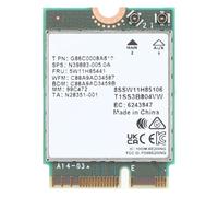 EIMSOAH Tarjeta Inalámbrica WiFi 7 Network BT5.4 de Doble Banda 8774Mbps para BE200, PC Todo en