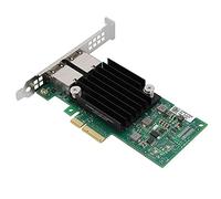 EIMSOAH Tarjeta LAN de Alto Rendimiento de 10 Gbps de Doble Puerto para Adaptador de Red PCIe X550-T2, Servidores de Escritorio, Computadoras Industriales RJ-45 Categoría-6A, 10GBase-T