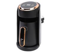 EIMSOAH Turca Eléctrica Rápida, 600W, Antidesbordamiento, 300ML, Turca Visible, 4 Tazas para el Hogar y la Oficina