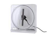 EIMSOAH Ventilador de Holograma 3D, Holográfico 3D de Resolución 2000x128 de 5,5 Pulgadas, Control de Aplicación de 128 Cuentas LED para Exhibición de Publicidad de Barra de Fiesta de