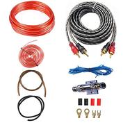 EIMZU Cable de Subwoofer de Audio para Coche, Kit de Cableado para Amplificador de Coche 1000W, Juego de Cables para Amplificadores de Coche