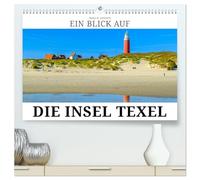 Ein Blick auf die Insel Texel (hochwertiger Premium Wandkalender 2026 DIN A2 quer), Kunstdruck in Hochglanz: Texel - Inselperle im niederländischen Wattenmeer
