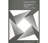 Ein deutsches Requiem op. 45 - Piano, 4 Hands - PIANO REDUCTION