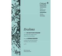 Ein deutsches Requiem op. 45 (Urtext der neuen Brahms-Gesamtausgabe; Klavierauszug vom Komponisten): Klavierauszug für Soli, Chor, Orchester