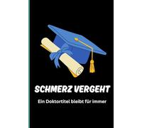 Ein Doktortitel bleibt für immer: karierte Notizheft als Geschenk zur bestandenen Doktorprüfung | Herzlichen Glückwunsch zum Dr. med. Dr. rer. nat. ... Tagebuch für frischgebackene Doktoren.