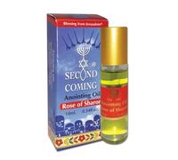 Ein Gedi - Aceite de unción original de Israel para la segunda venida, 0.34 onzas líquidas (Rose of Sharon)