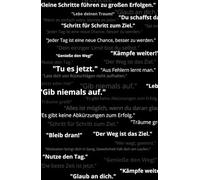 Ein Notizbuch für , Schritt für Schritt zum Erfolg zu gelanden.: Notizbuch / Tagesbuch