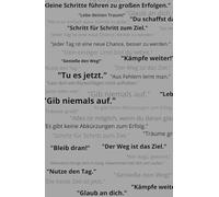 Ein Notizbuch für, Schritt für Schrott zum Erfolg zu gelanden.: Notizbuch / Tagesbuch