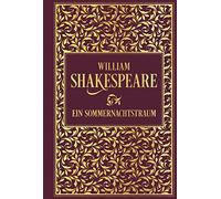 Ein Sommernachtstraum: Leinen mit Goldprägung