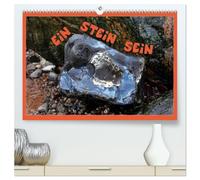 EIN STEIN SEIN (hochwertiger Premium Wandkalender 2026 DIN A2 quer), Kunstdruck in Hochglanz: Hier werden Steine an der Küste der Ostsee fotografisch kunstvoll in Szene gesetzt.