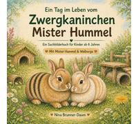 Ein Tag im Leben vom Zwergkaninchen Mister Hummel: Ein Sachbilderbuch für Kinder ab 6 Jahren