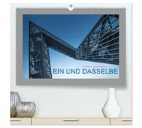 EIN UND DASSELBE (hochwertiger Premium Wandkalender 2026 DIN A2 quer), Kunstdruck in Hochglanz: Das Polygon im Saarland, eine architektonische Meisterleistung, wie ich finde