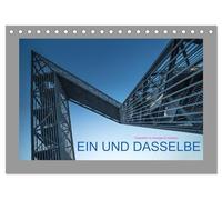 EIN UND DASSELBE (Tischkalender 2026 DIN A5 quer), CALVENDO Monatskalender: Das Polygon im Saarland, eine architektonische Meisterleistung, wie ich finde