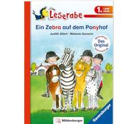 Una cebra en la granja de ponis – Leserabe 1 – Libro para primeros lectores (6+ años)
