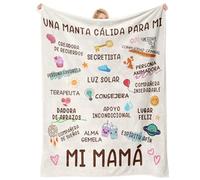 Einanmut Regalo Mama, Regalo Cumpleaños Madre, Manta Regalos para Mama, Regalo Madre Mama Cumpleaños, Regalos Mama Navidad, 50''*60'', Poliéster 100%