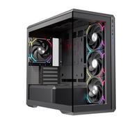 Einarex Zenith ZM800 RGB Caja de PC para Gaming, Soporte para 10 Ventiladores de 120mm, Refrigeración Líquida de 360mm (RGB Negro)