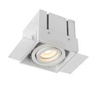Einbaustrahler Aluminio Blanco Salón GU10 B: 9 CM Foco Empotrado Comedor