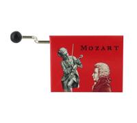 Eine kleine Nachtmusik (Mozart) - Caja de música con manivela con mecanismo musical de 18 notas en una caja de cartón ilustrado y calado - Una pequeña música nocturna