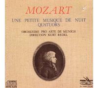 Eine kleine nachtmusik Serenata n.13 K 525 in SOL Quartetto per archi n.2 K 155 (K 134a) (1772) Quartetto per archi n.3 K 156 in SOL (1772) Quartetto per archi n.4 K 157 in DO (1772 73) Une petite musique de nuit