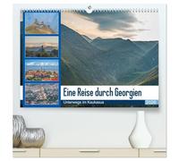 Eine Reise durch Georgien (hochwertiger Premium Wandkalender 2026 DIN A2 quer), Kunstdruck in Hochglanz: Unterwegs in der Kaukausrepublik Georgien