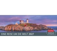 Eine Reise um die Welt Premium-Tischplaner 2027 - Wochenkalender mit 53 Fotografien: Spiral-Tischkalender mit 53 Fotos von den schönsten Reisezielen ... 2027 für den Schreibtisch. 29 x 11 cm
