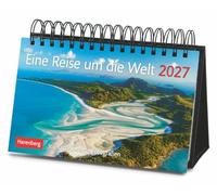 Eine Reise um die Welt Premiumkalender 2027 - 365 faszinierende Fotografien: Tages-Tischkalender zum Umklappen, mit faszinierenden Aufnahmen aus aller Welt. Hochwertiger Foto-Tischkalender 2027