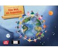 Eine Welt - ein Augenblick. Kamishibai Bildkartenset: Entdecken - Erzählen - Begreifen: Bilderbuchgeschichte. Die Zeitzonen verstehen und kulturelle Vielfalt entdecken. Erzähltheater ab 5