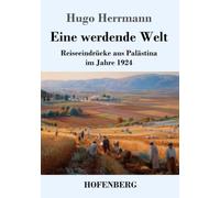 Eine werdende Welt: Reiseeindrücke aus Palästina im Jahre 1924