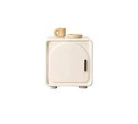 EINES Veladores Mesita de Noche Estilo Crema, gabinete de Almacenamiento pequeño for Dormitorio, gabinete de Almacenamiento de Madera Maciza, gabinete de decoración del hogar