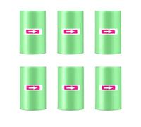 Einesin 120pcs Bag Bolsas de Basura, Tamaño 25x30cm, Bolsa de basura pequeña para Bote de Basura